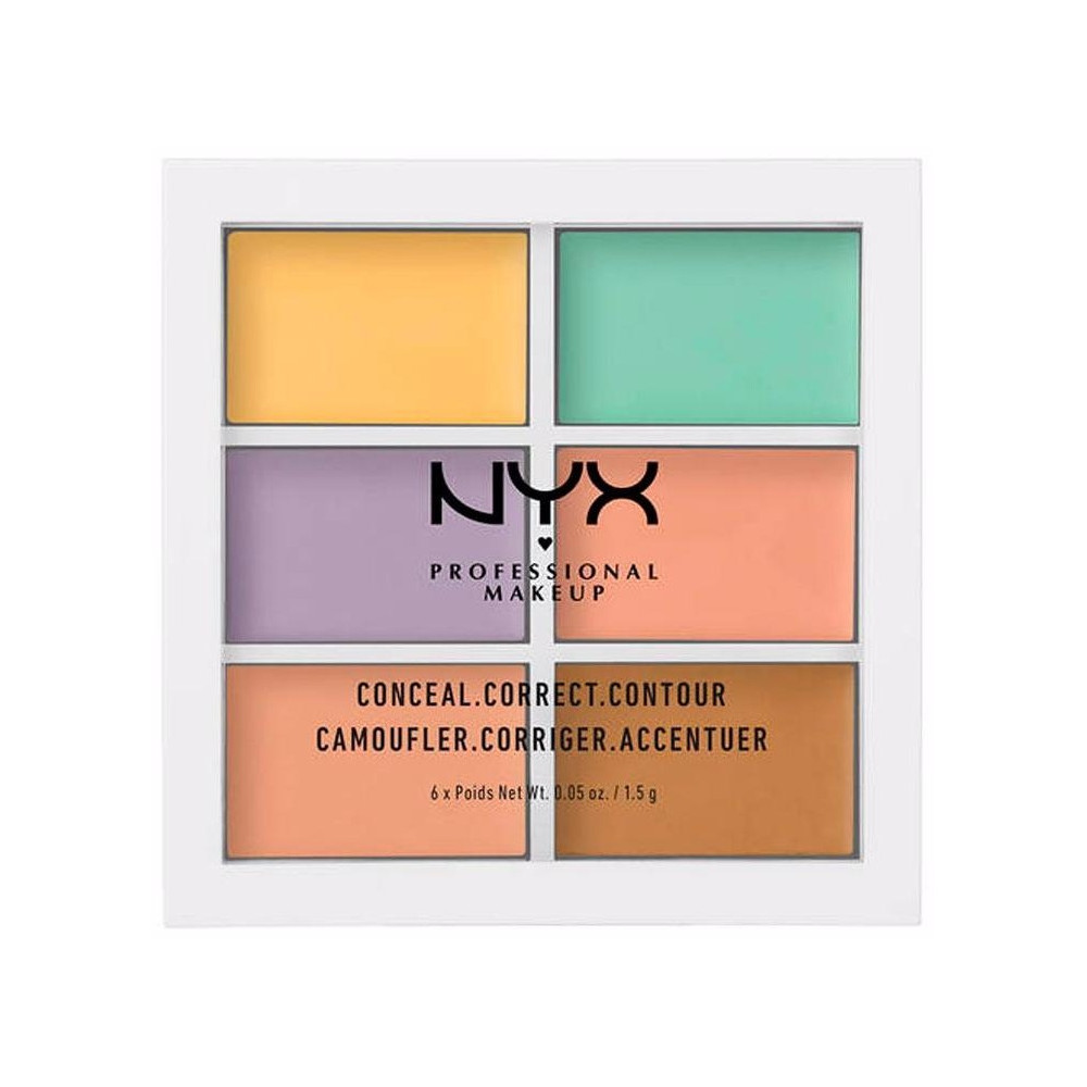 Nyx Conceal Correct Contour Palette 6X15 Gr
