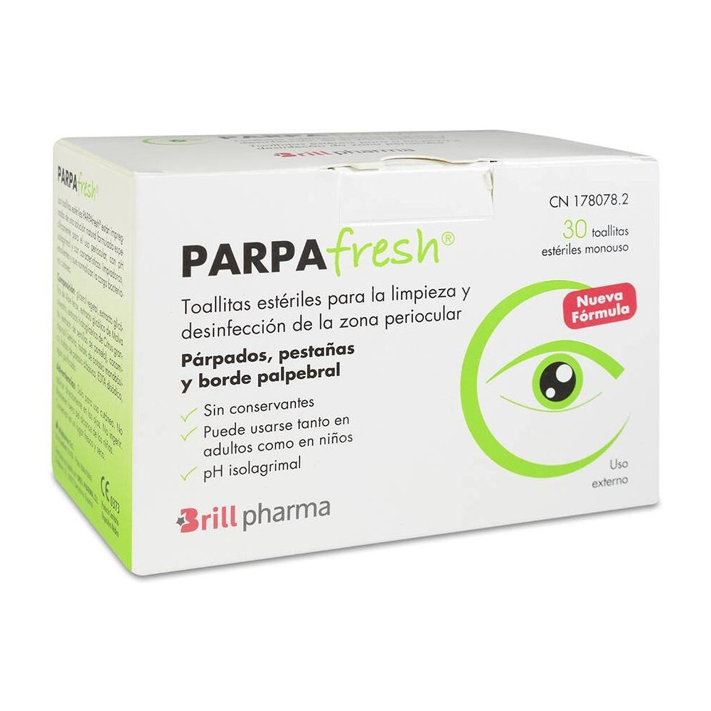 Parpafresh Toallitas Limpieza Párpados 30Uds
