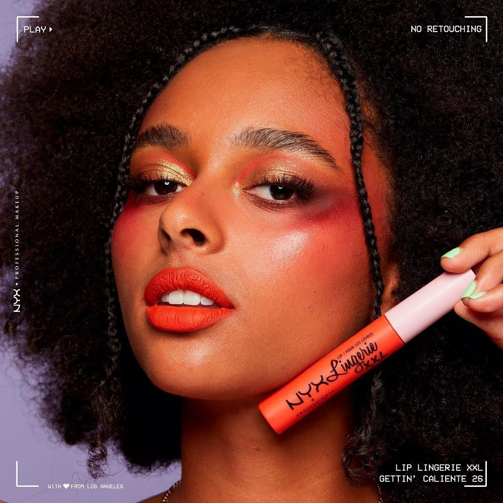 Nyx Lingerie Xxl Matte Liquid Lipstick 26 Gettin Caliente 4Ml