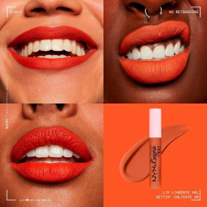 Nyx Lingerie Xxl Matte Liquid Lipstick 26 Gettin Caliente 4Ml