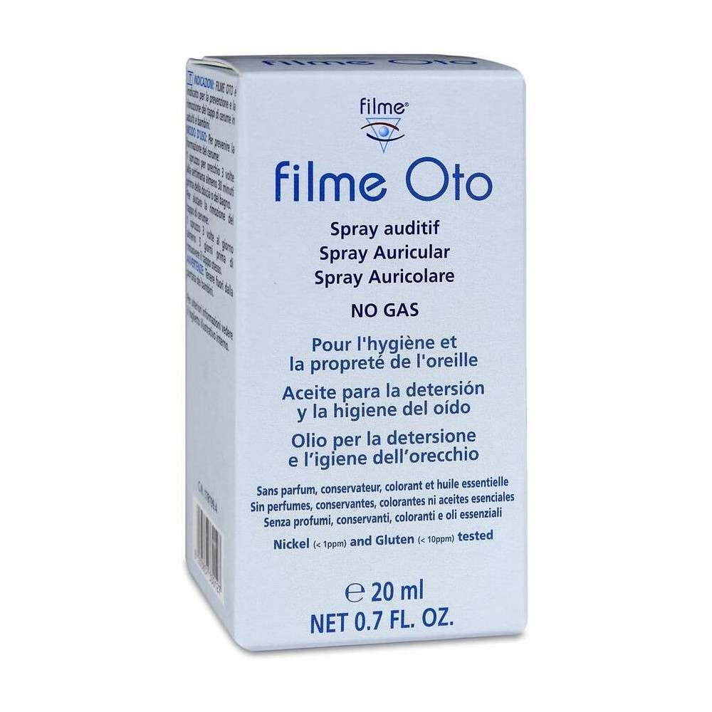 Filme Oto Auricular Detersion Del Oido Spray 20Ml.