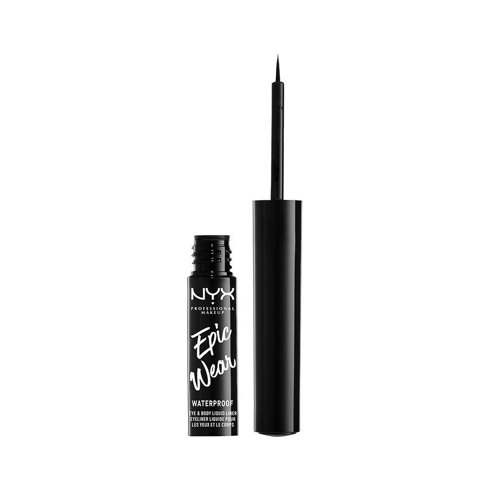 Nyx Epic Wear Waterproof Liquid Liner Black 1Ud