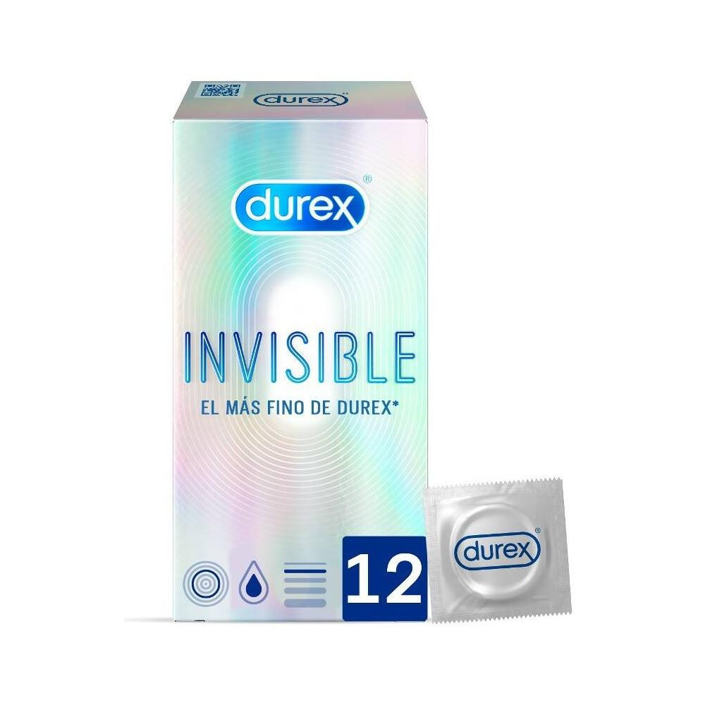 Invisible Extra Sensitivo Preservativos 12 U