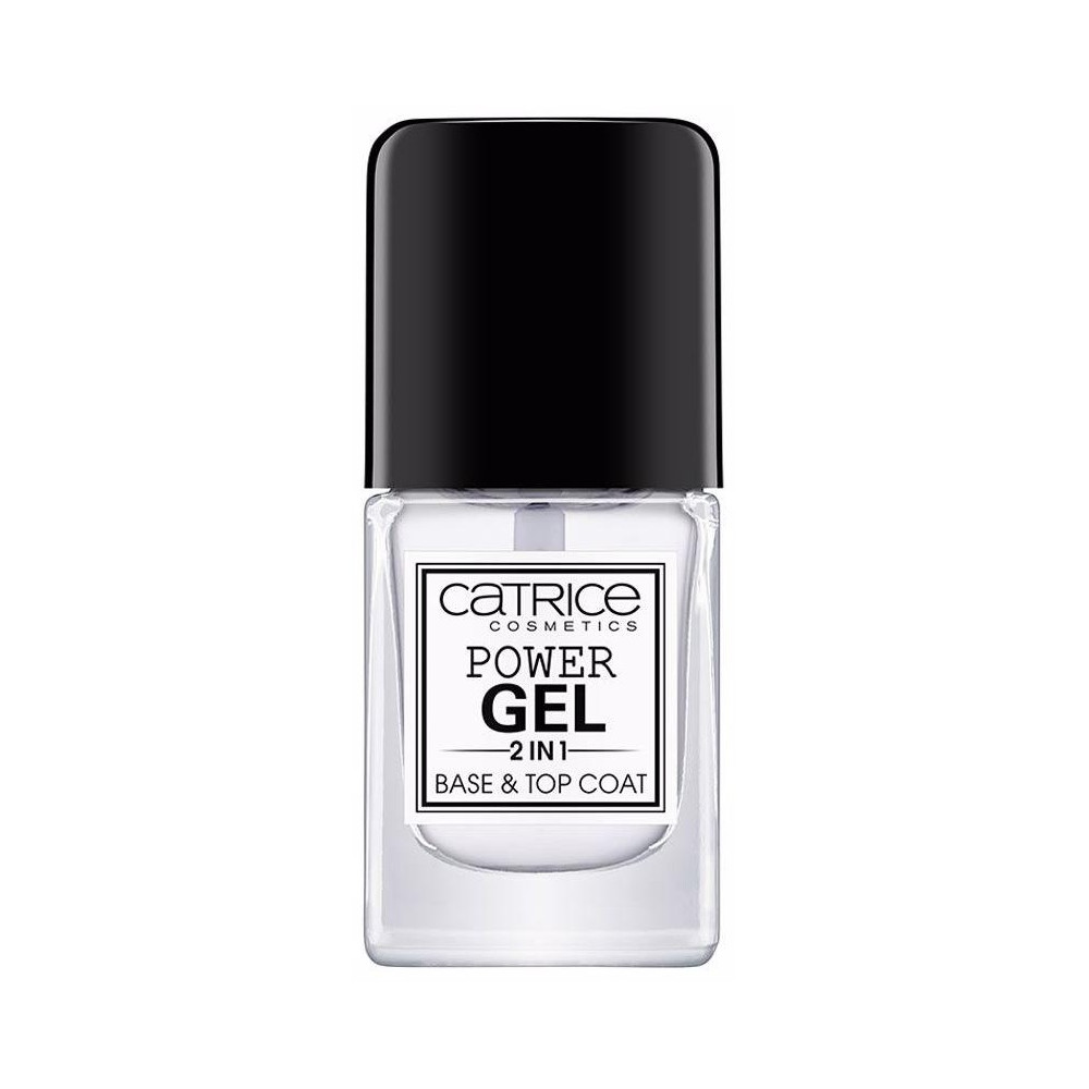 Catrice Esmalte De Uñas Power Gel 2 In 1 Base Y Topcoat 10,5Ml