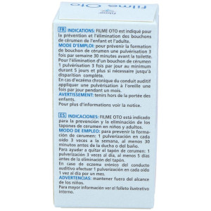 Filme Oto Auricular Detersion Del Oido Spray 20Ml.