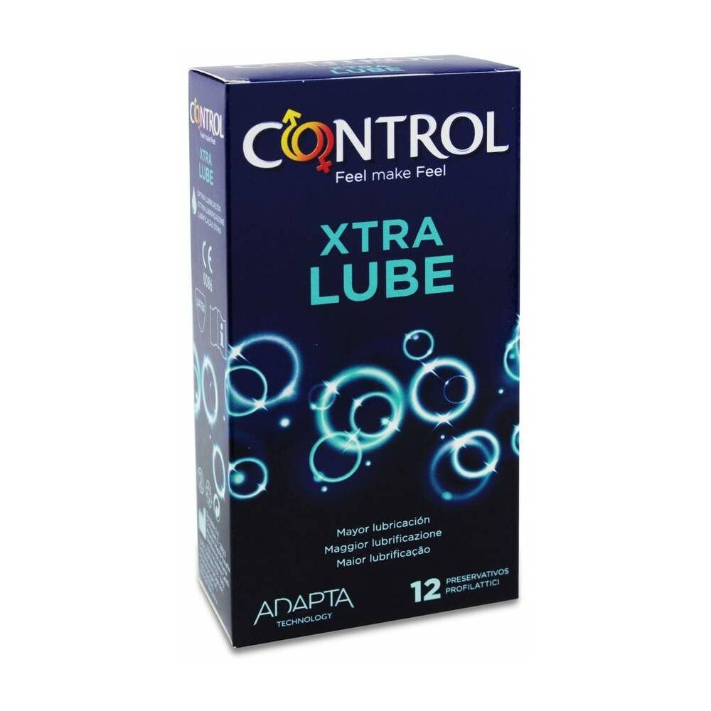 Control Preservativo Adapta Extra Lube 12 Uds