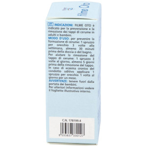 Filme Oto Auricular Detersion Del Oido Spray 20Ml.