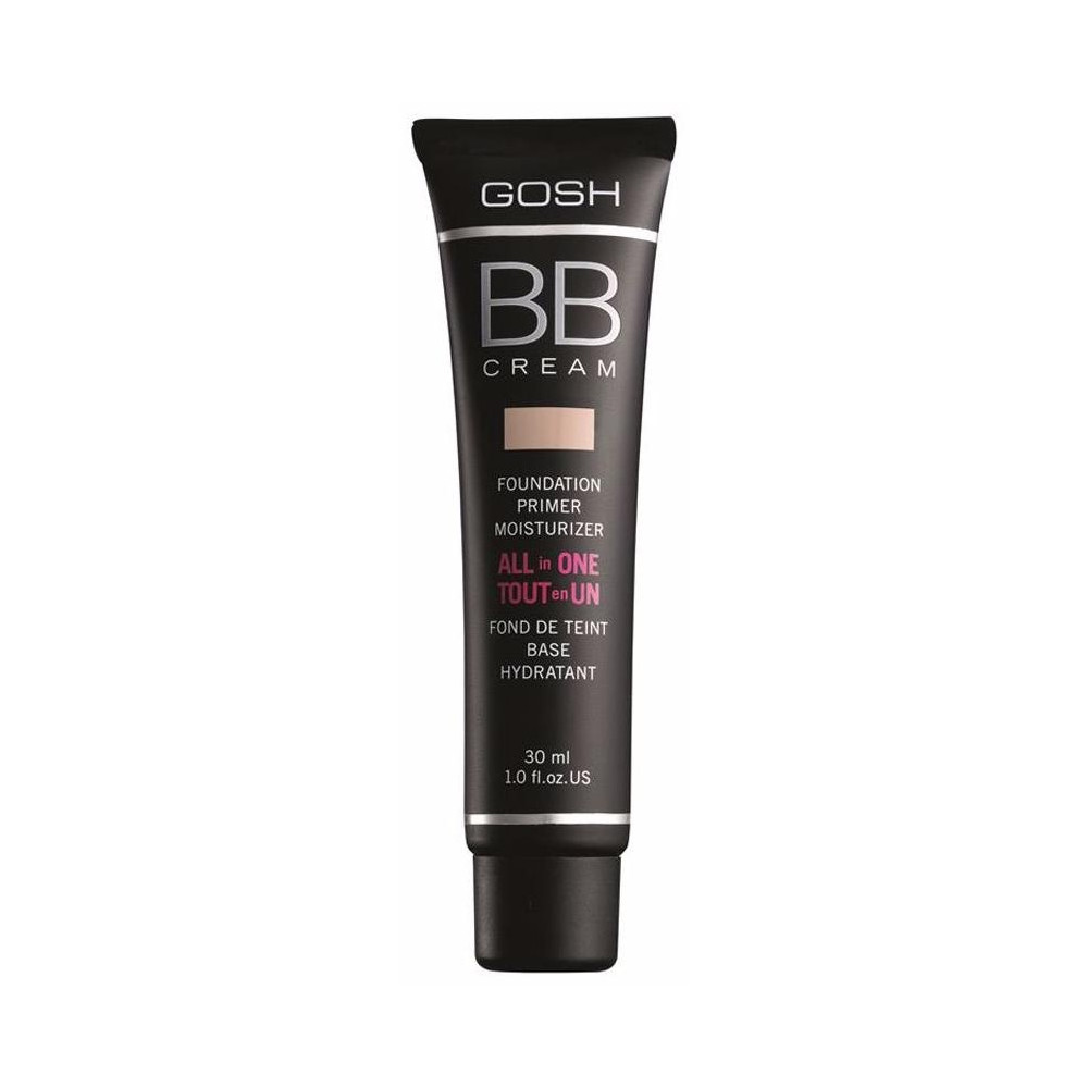 Gosh Copenhagen Bb Cream Foundation Primer Moisturizer 02 Beige 30Ml
