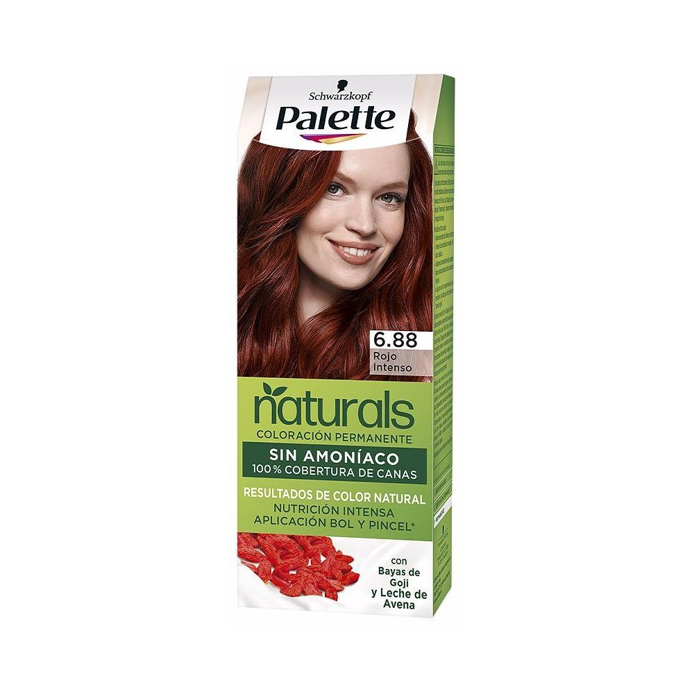 Schwarzkopf Kit Palette Natural Tinte 6.88 Rojo Intenso