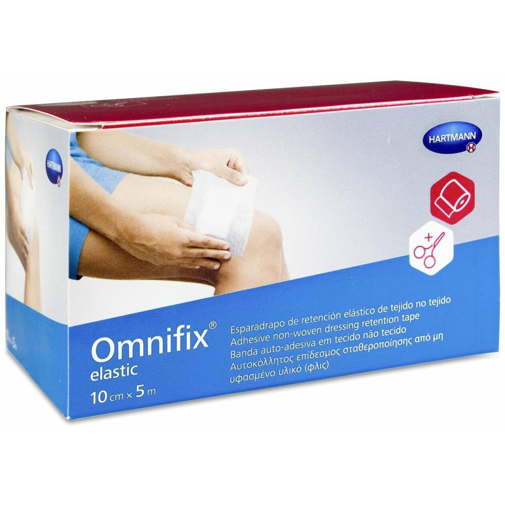 Omnifix Elastic 10 Cm X 5 M + Tijeras, 1 Ud