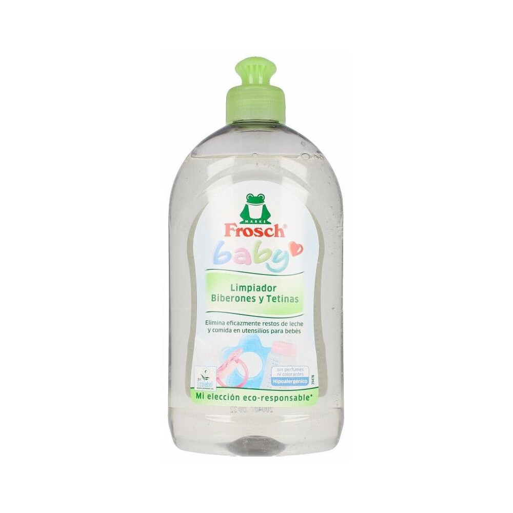Frosch Baby Ecológico Limpiador Biberones Y Tetinas 500 Ml