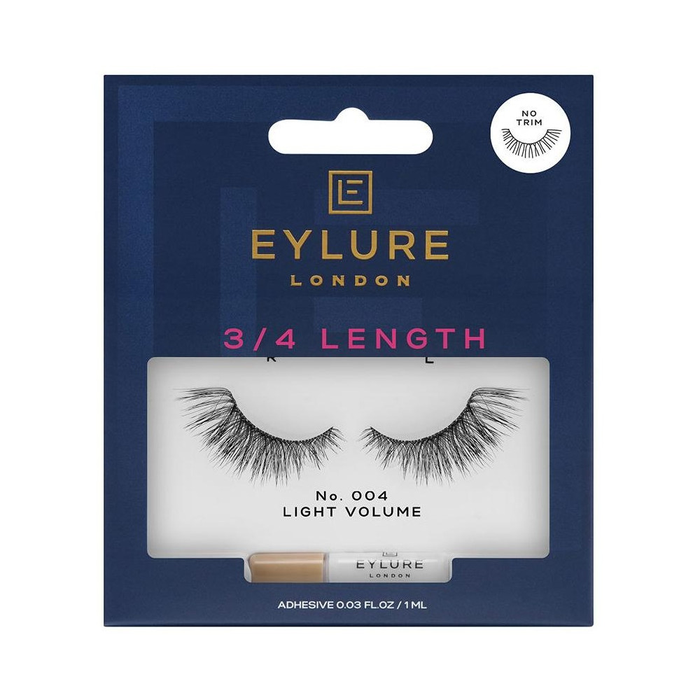 Eylure 3/4 Length Light Volume Pestañas Postizas Nro 004 1 Par