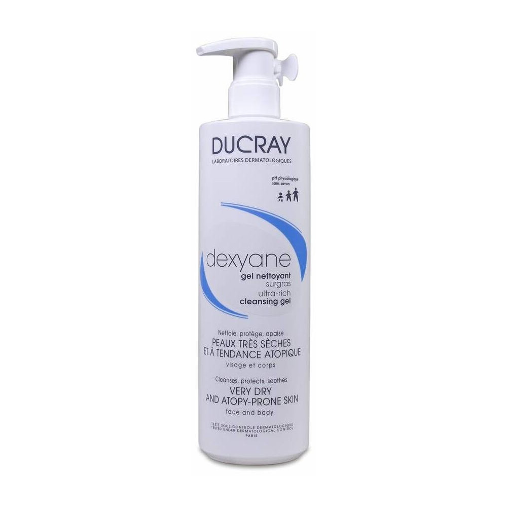 Ducray Dexyane Gel Limpiador Sobregraso, 400 Ml