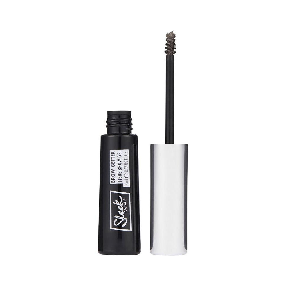 Sleek Makeup Brow Getter Fibre Gel Black 5Ml