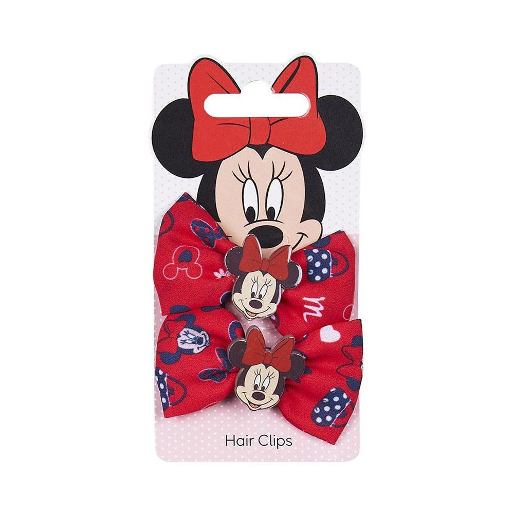 Clips Lazo Disney Minnie 7,4 X 12 X 2 Cm 2 U