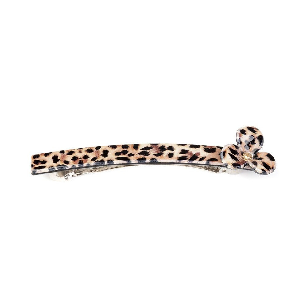 Pasador Flor Estampado Animal Print 1 U