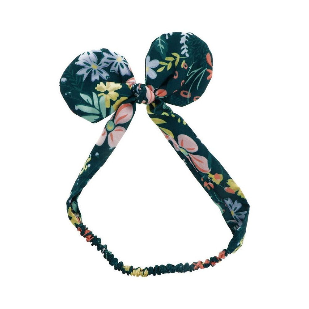 Cinta Elástica Estampado De Flores Con Lazo 1 U