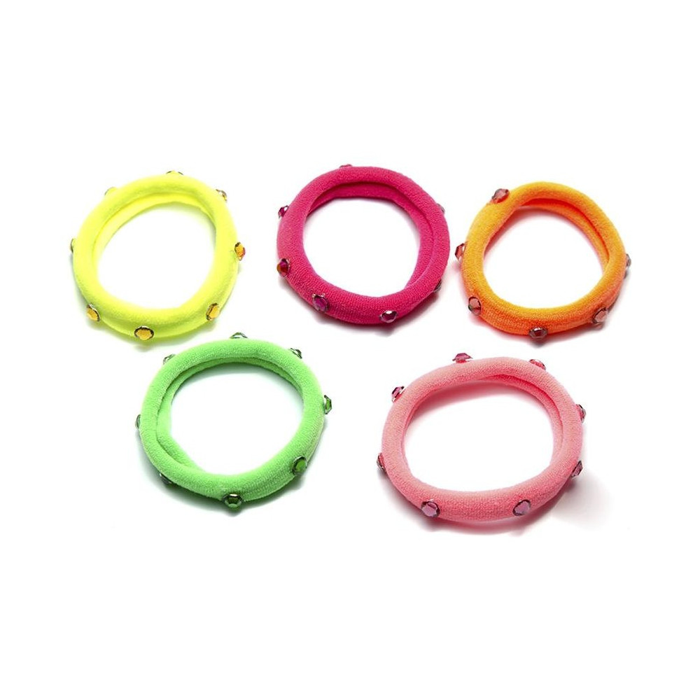 Gomas Con Piedritas De Colores 5 U