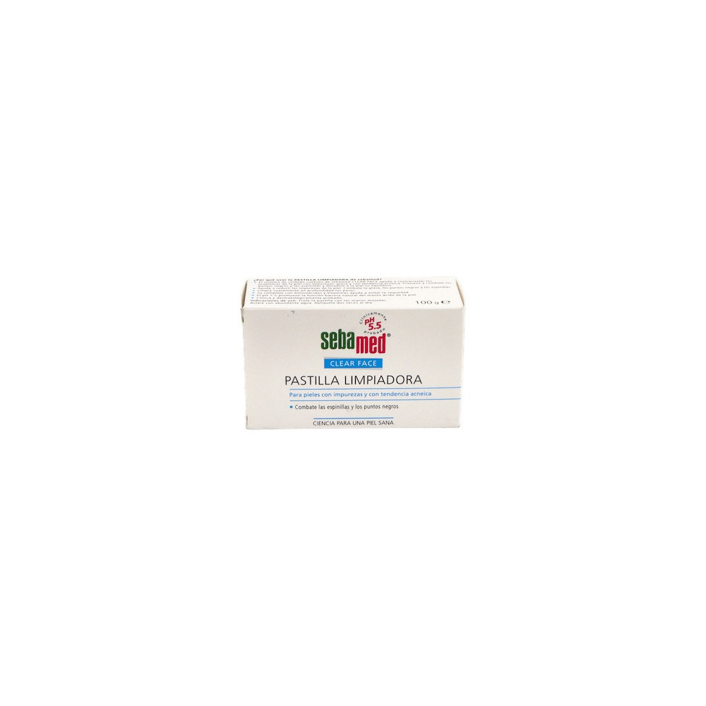 Sebamed Clear Face Limpiador En Pastilla, 100 G