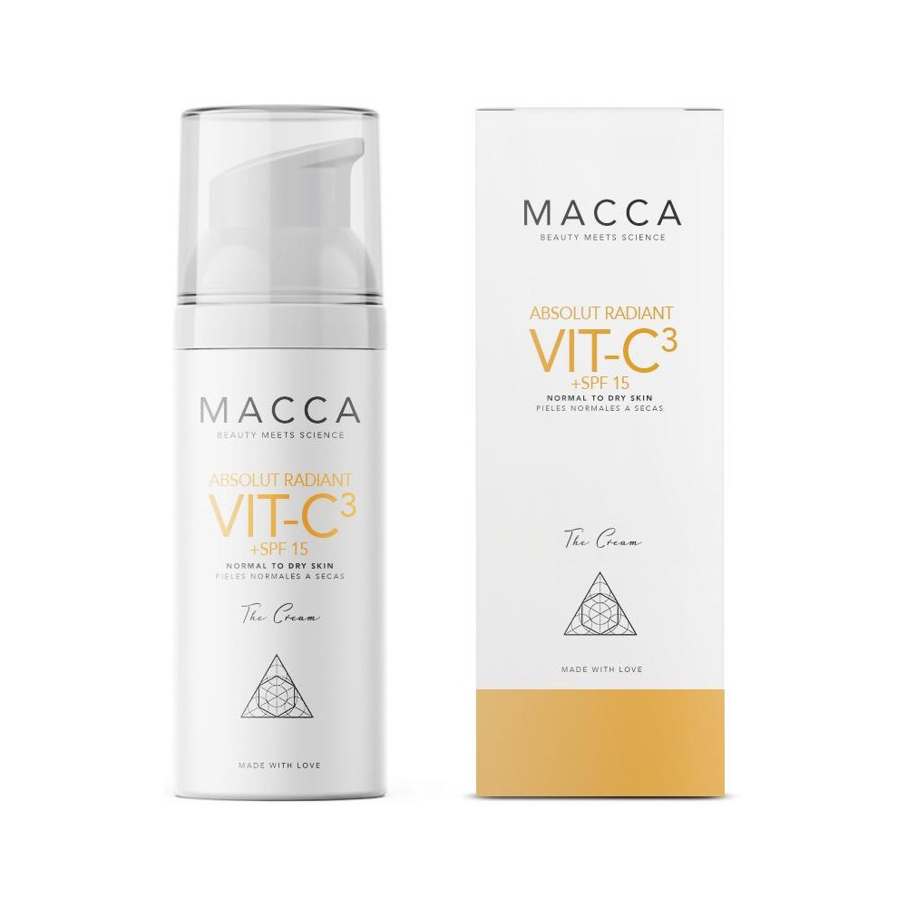 Macca Absolut Radiant Vit-C3 Cream Spf15 Normal To Dry Skin 50Ml