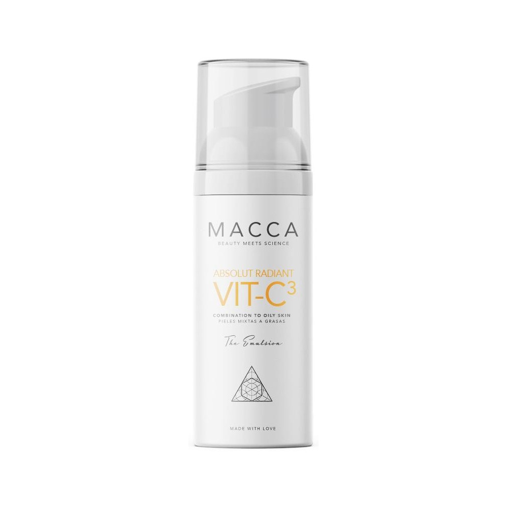 Macca Absolut Radiant Vit-C3 Emulsion Combination To Oily Skin 50Ml
