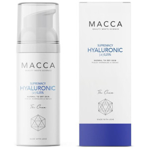 Macca Supremacy Hyaluronic Z 025% Cream Normal To Dry Skin 50Ml