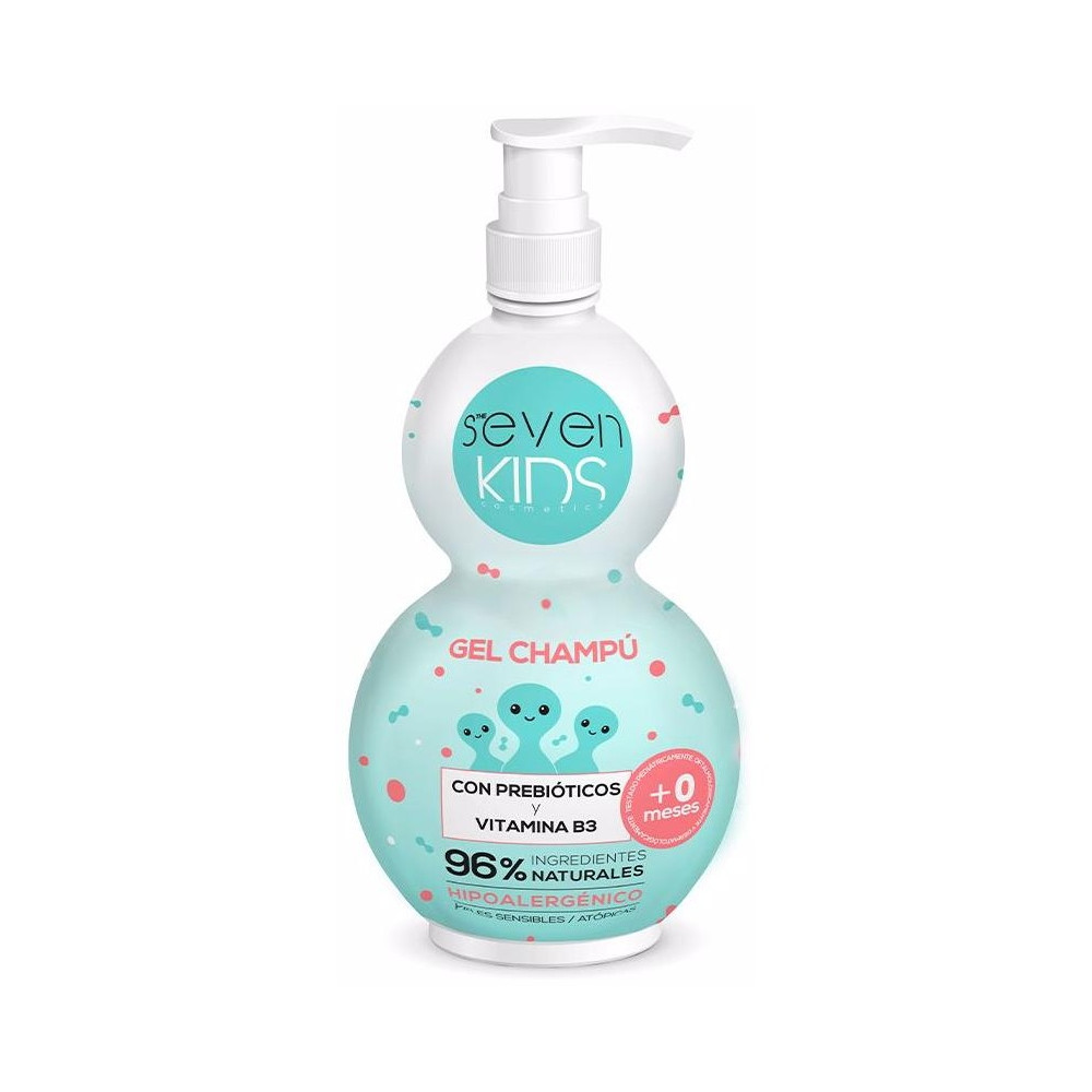 Seven Kids Gel Champú Con Prebióticos Y Vitamina B3 400Ml