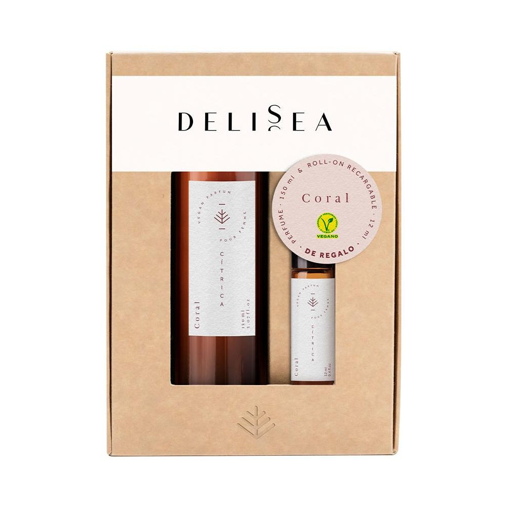 Coral Vegan Eau Parfum Lote 2 Pz