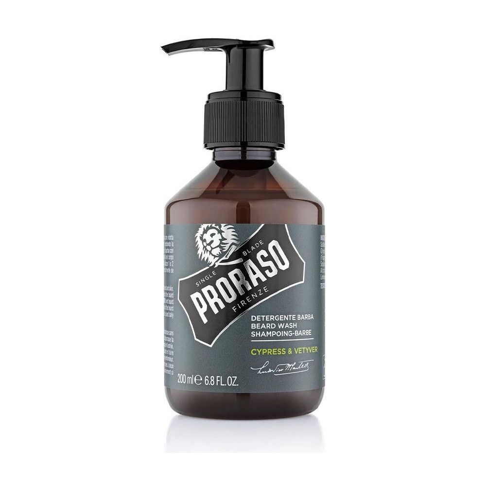 Proraso Beard Shampoo Herbal Cypress Y Vetyver 200Ml