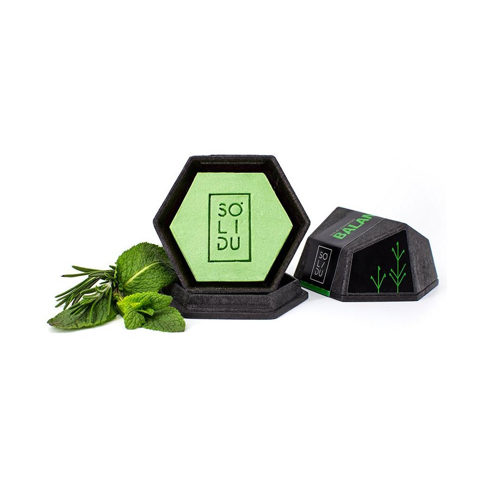 Solidu The Balance Oily Hair Rosemary Mint Shampoo Bar 70G