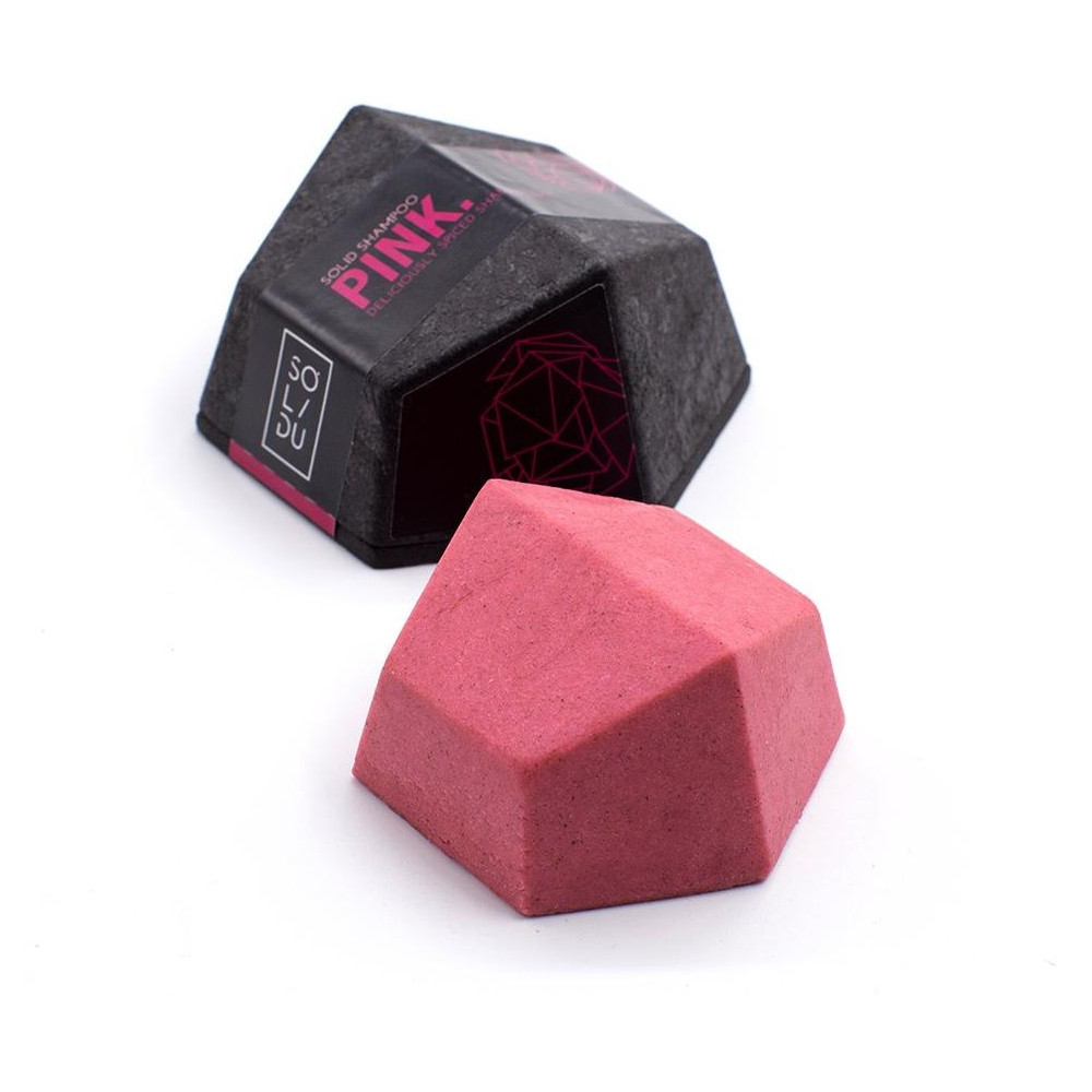 Solidu Pink Normal Hair Peonia Y Ylang-Ylang Champú Barra 65G
