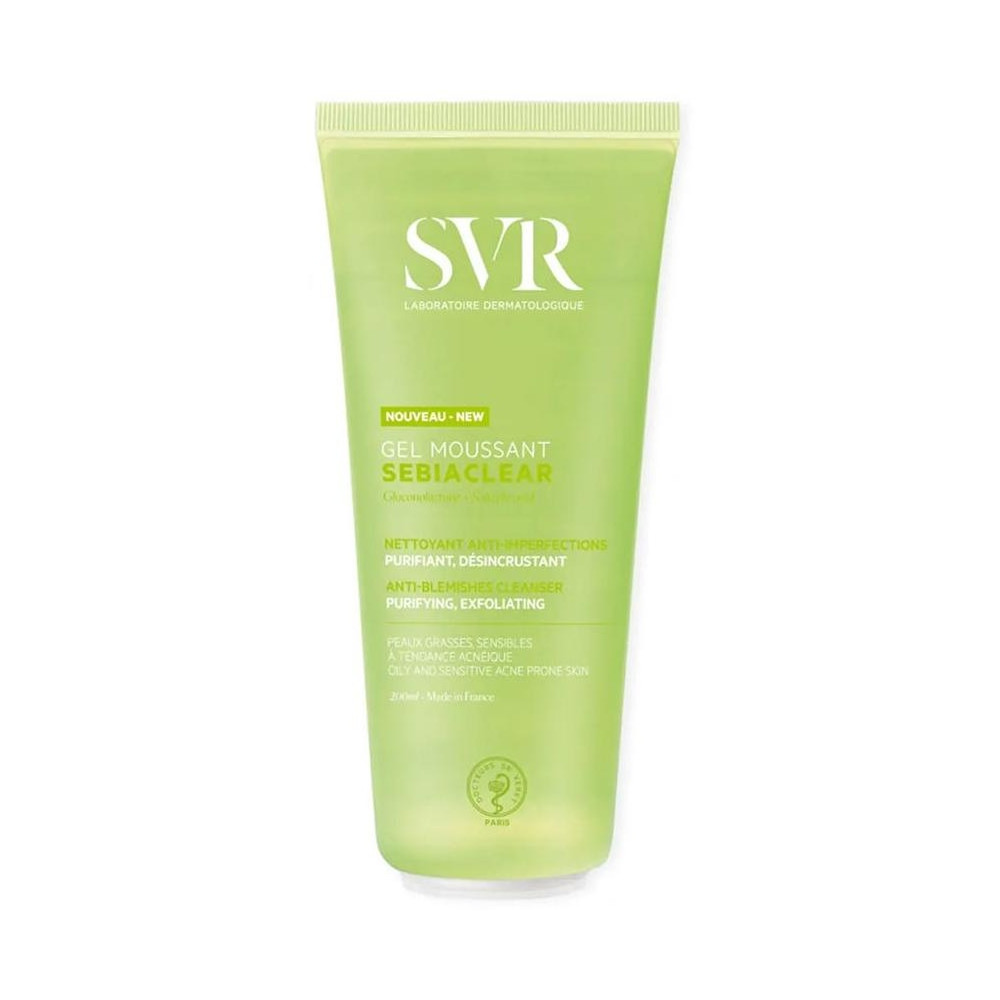 Svr Sebiaclear Gel Moussant Gel Limpiador Anti-Imperfecciones 200Ml