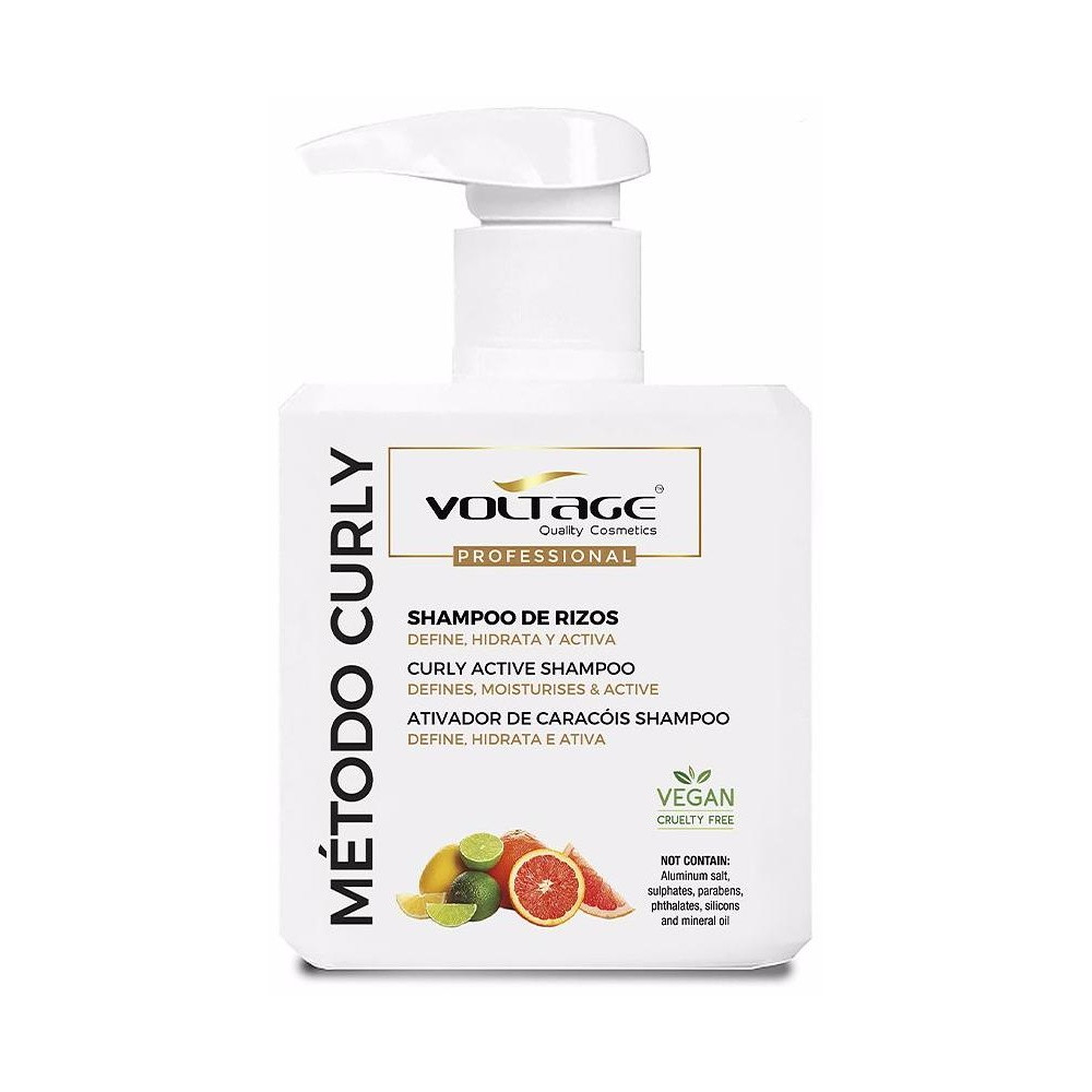Voltage Método Curly Champú De Rizos 500Ml