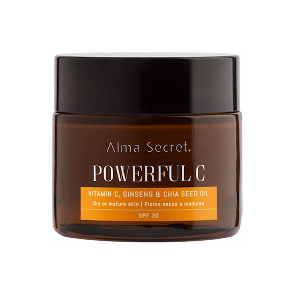 Alma Secret Antiedad Iluminadora Con Vitamina C_ Ginseng Y Chía Spf30 50Ml