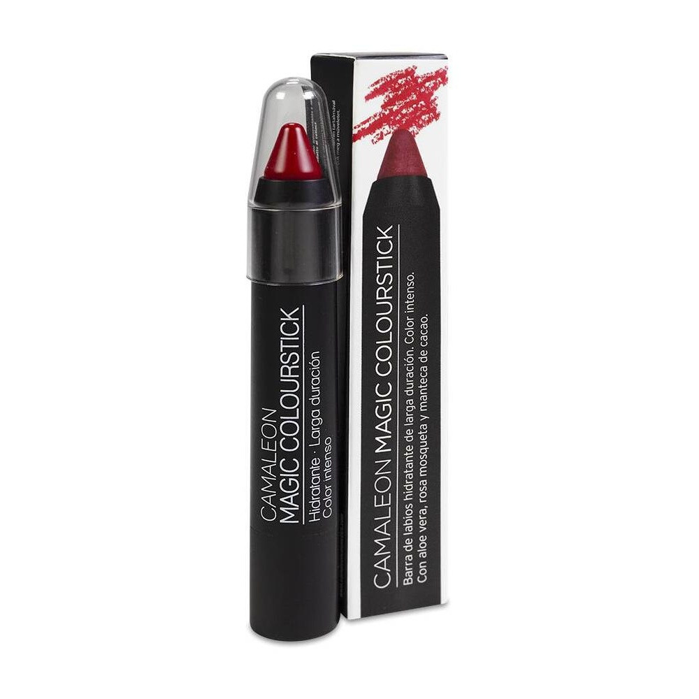 Camaleon Magic Colour Stick Pintalabios Rojo/Burdeos 4G 1Ud