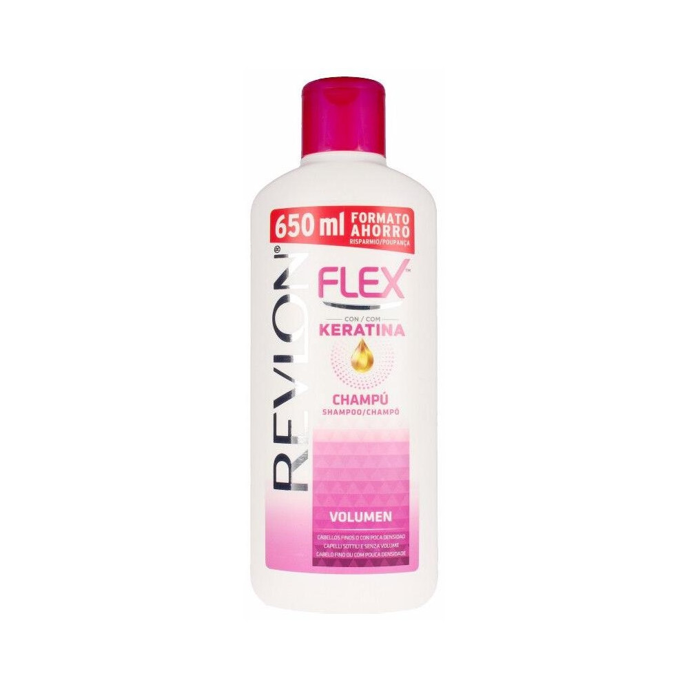 Revlon Flex Keratin Shampoo Volume Thin Hair 650Ml