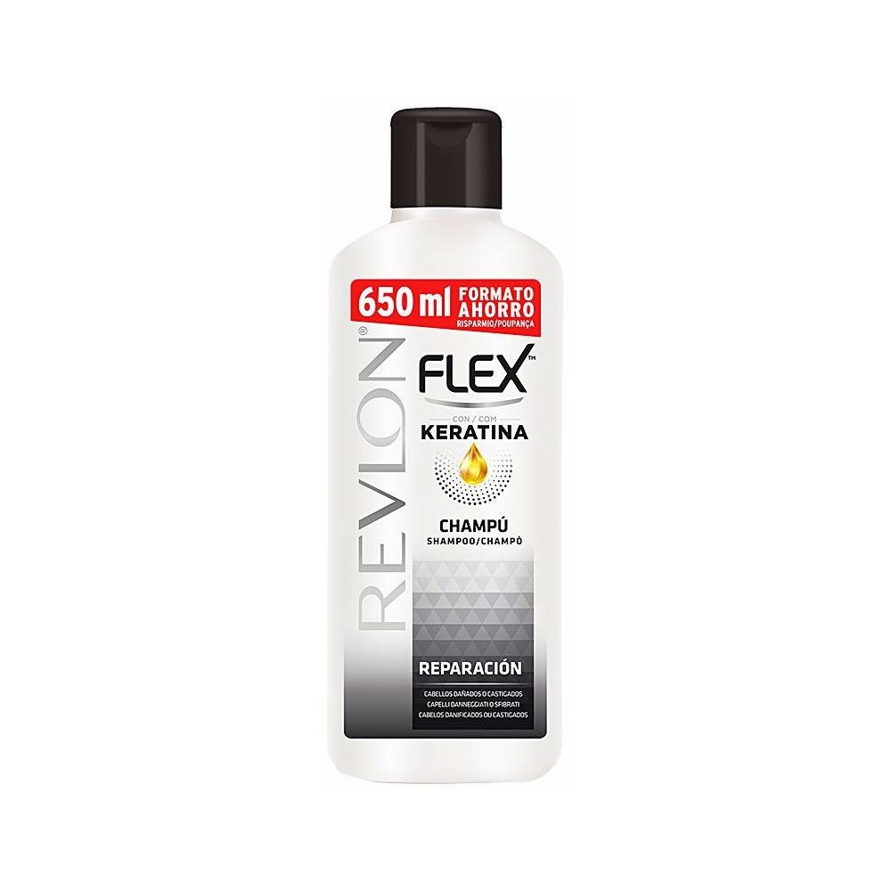 Revlon Flex Keratin Shampoo Repair Dry Hair 650Ml