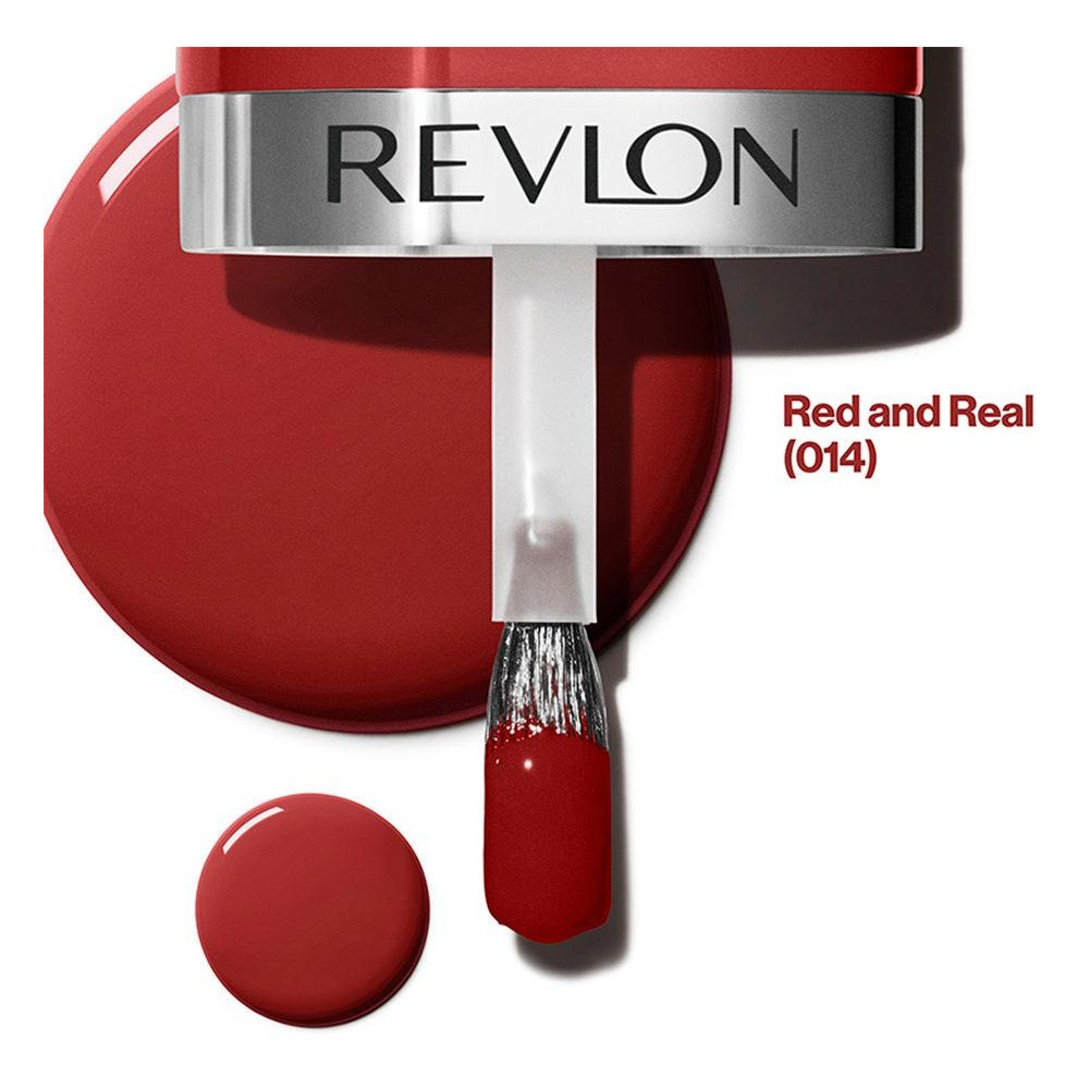 Revlon Ultra Hd Snap! Nail Polish 014 Red And Real 8Ml