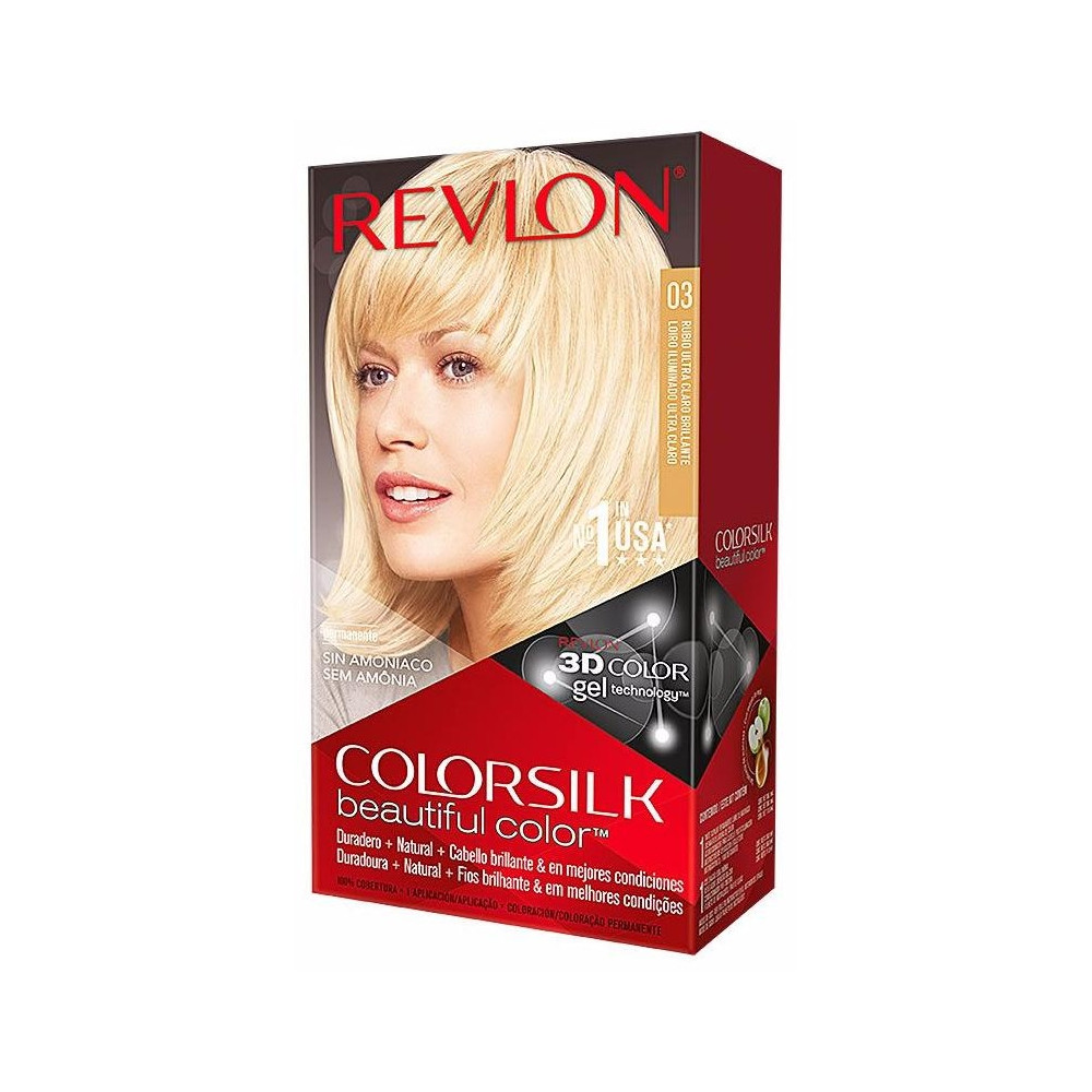 Revlon Kit Tinte Colorsilk 03 Rubio Ultra Claro