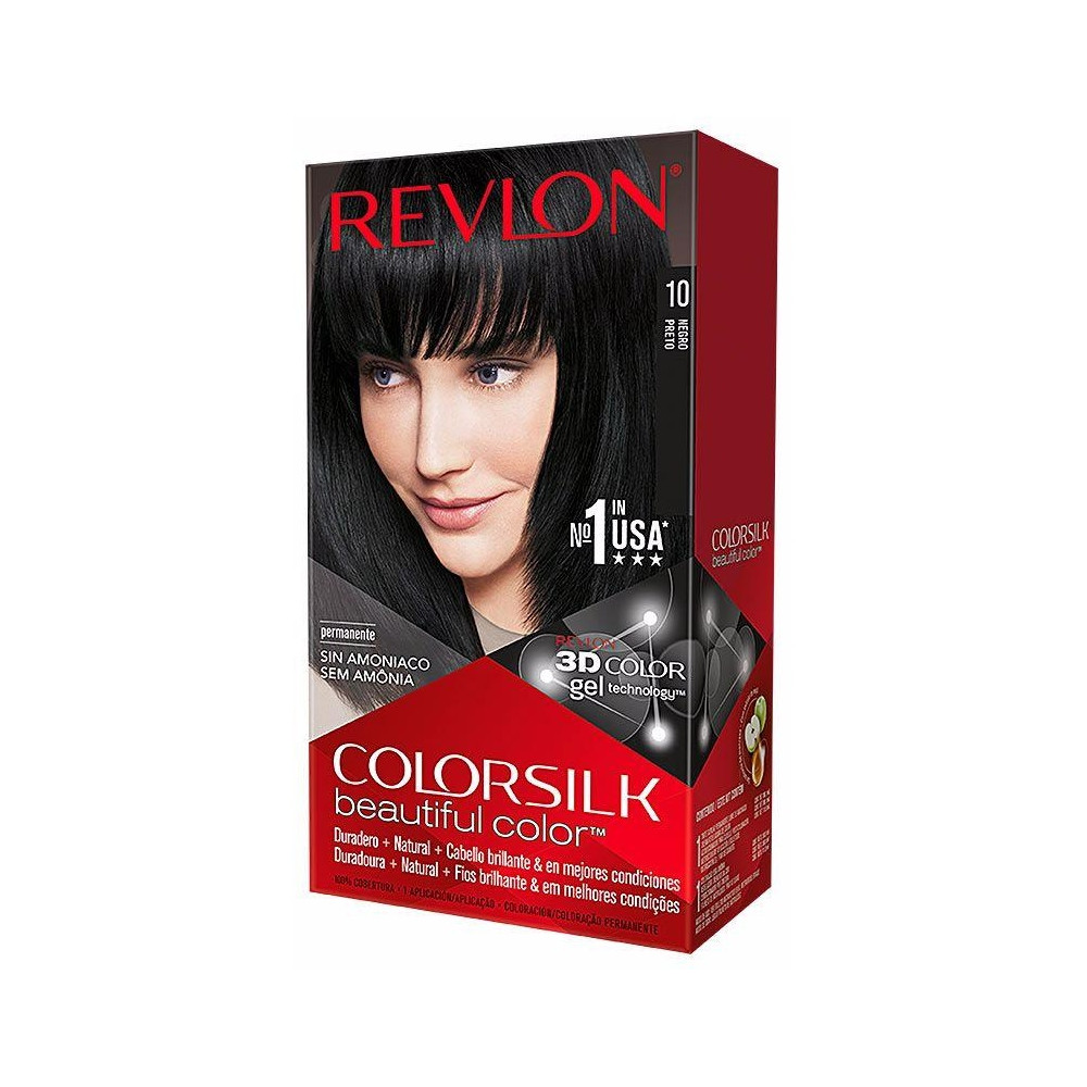 Revlon Kit Tinte Colorsilk 10 Negro