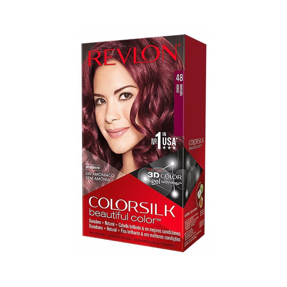Revlon Kit Tinte Colorsilk 48 Borgoña