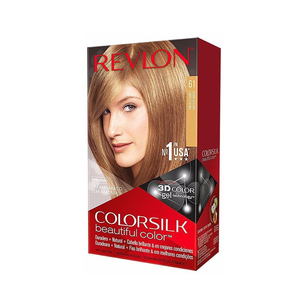 Revlon Kit Tinte Colorsilk 61 Rubio Oscuro