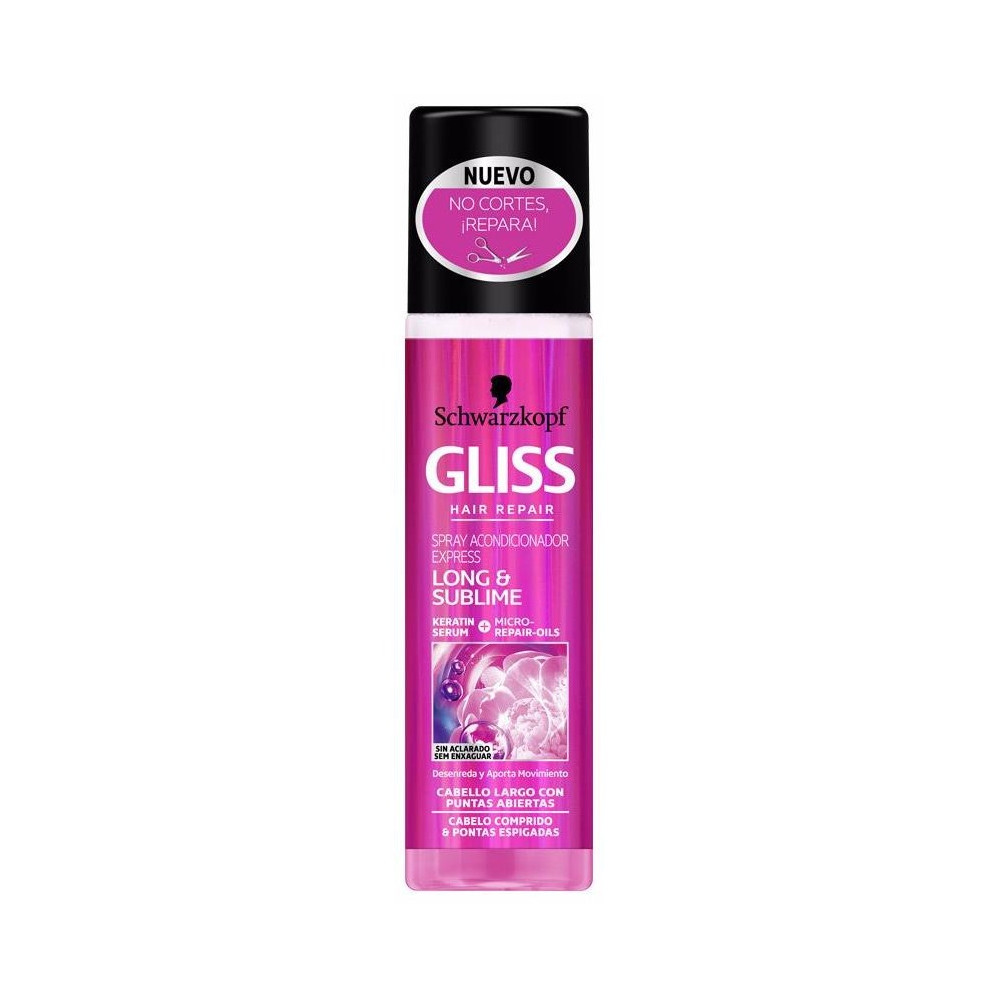 Schwarzkopf Acondicionador Express Gliss Long Y Sublime 200Ml