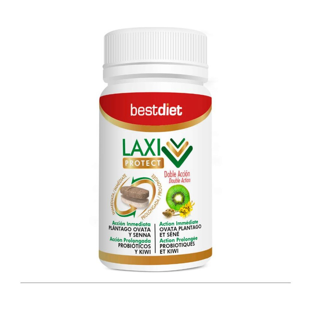 Bestdiet Laxi Protect Probióticos Kiwi 30Caps