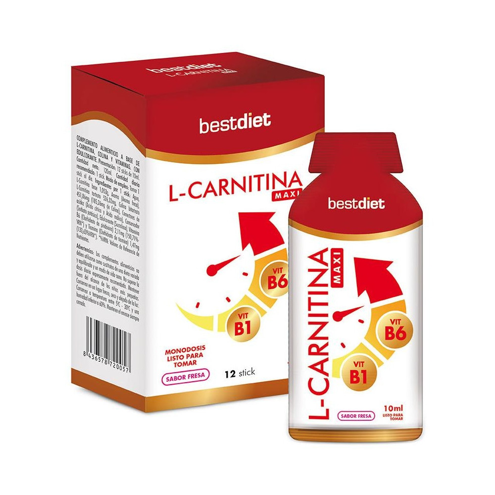 Bestdiet L Carnitina Diet 12Uds