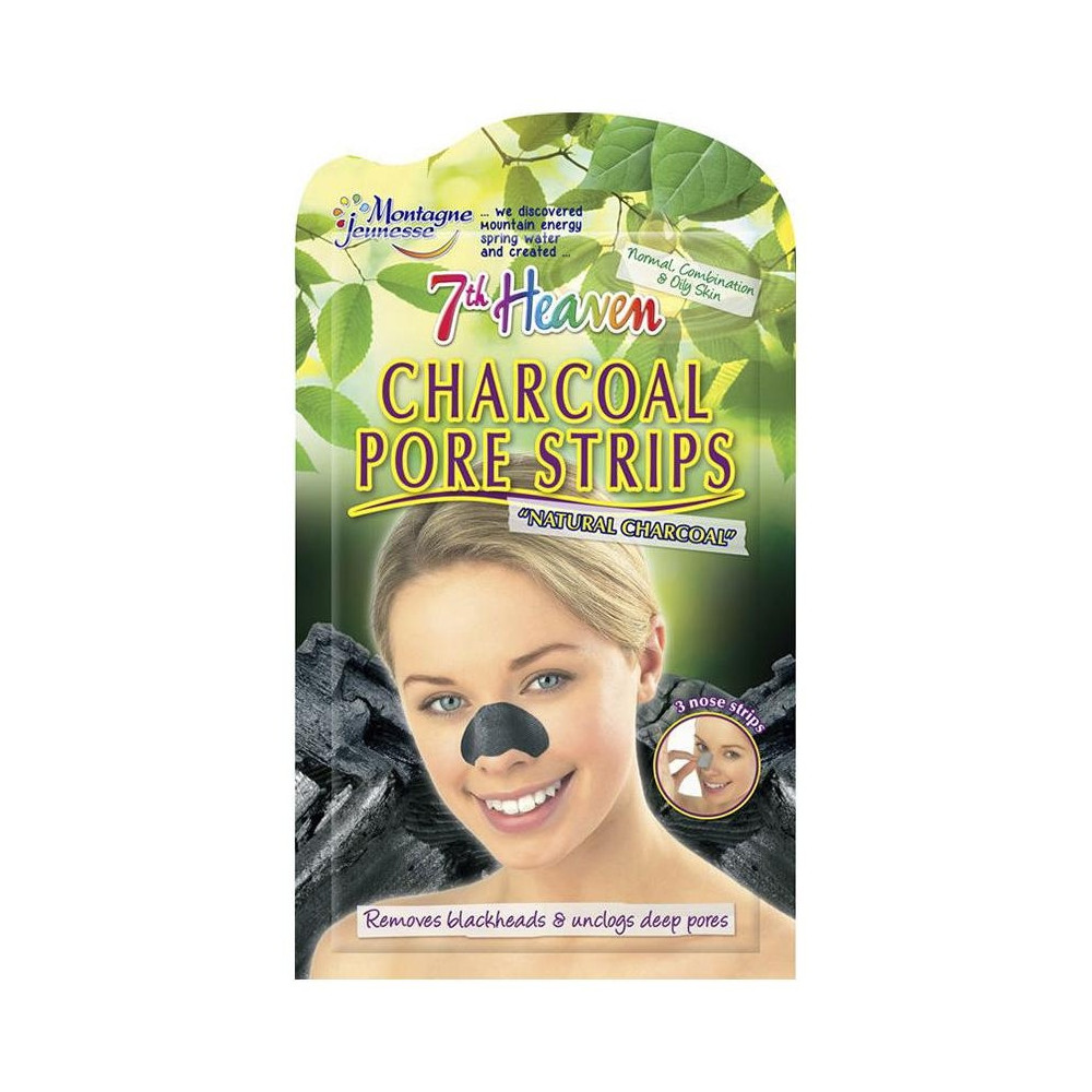 Montagne Jeunesse Tiras Para Poros De Carbón 3Uds