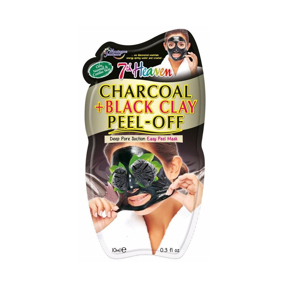 Peel-Off Charcoal + Black Clay Mask 10 Ml