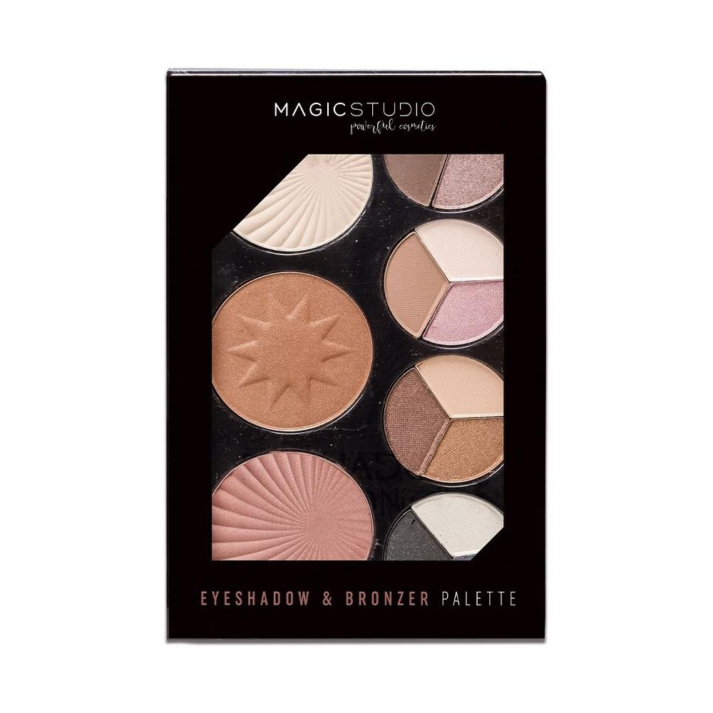 Magic Studio Eyeshadow Y Bronzer Palette 23G