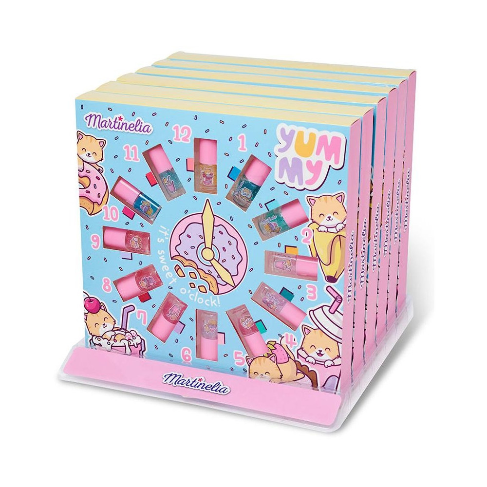 Yummy Clock Nail Polish Beauty Lote 12 Pz