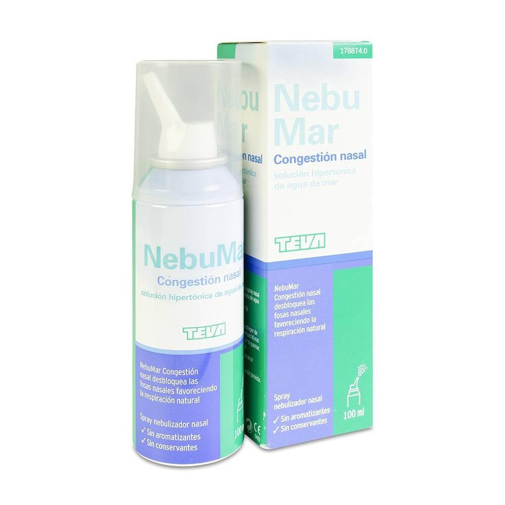 Nebumar Congestión Nasal Solución Salina 100Ml